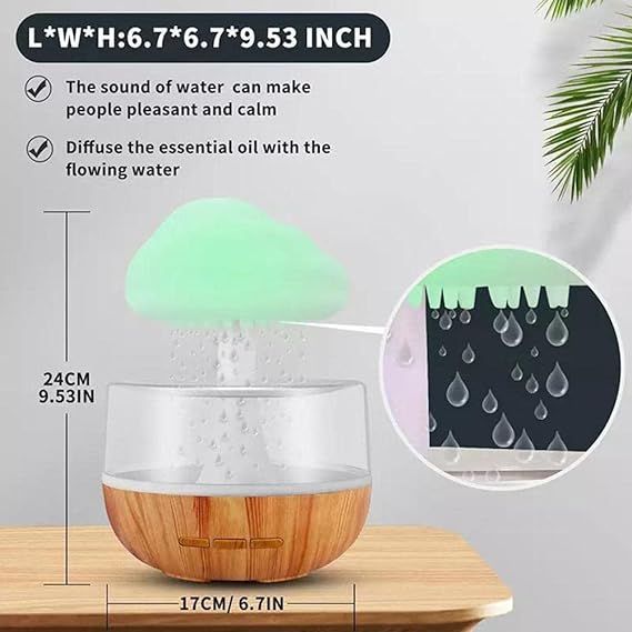 Cloud Rain Humidifier | مرطب هواء على شكل سحابة المطر