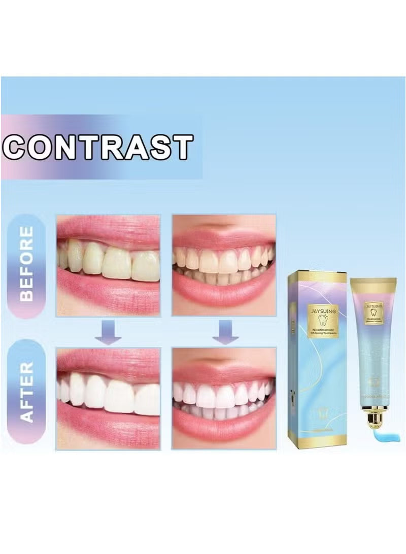 Niacinamide Whitening Toothpaste |  معجون الأسنان لتبييض الأسنان بالنياسيناميد