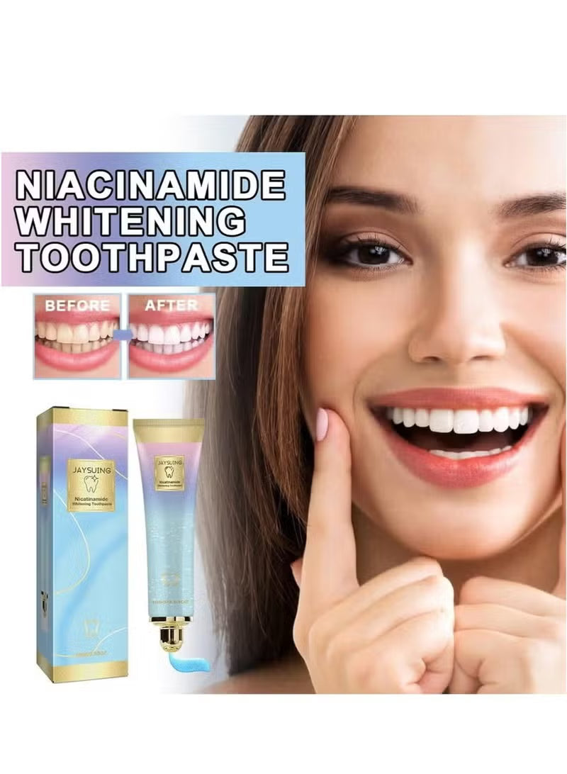 Niacinamide Whitening Toothpaste |  معجون الأسنان لتبييض الأسنان بالنياسيناميد