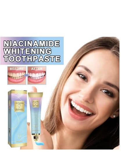 Niacinamide Whitening Toothpaste |  معجون الأسنان لتبييض الأسنان بالنياسيناميد