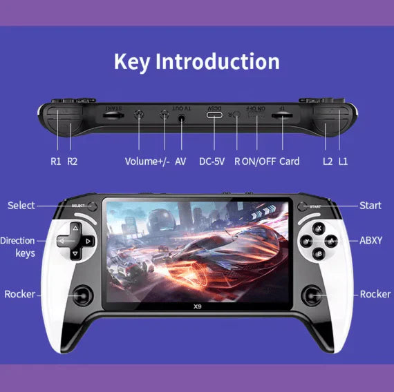 Black Hawk – Handheld Game Console © | تجربة ألعاب ممتعة محمولة لجميع الأعمار